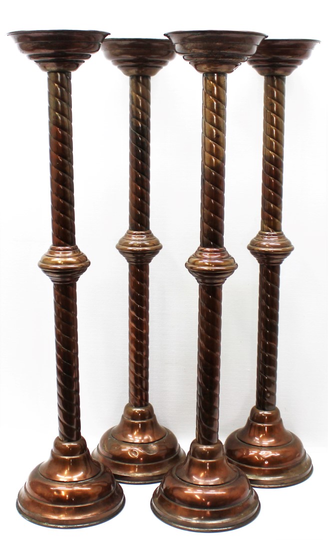 36" Spiral Candlesticks T. H. Stemper Co.